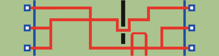 Open routes preserve choice and reversal, while a forced channel creates visible resistance.