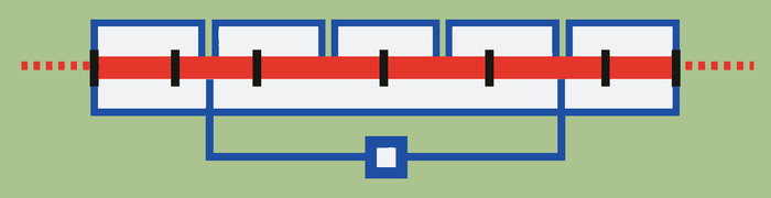 An automatic stream passes hidden stopping points until a visible control restores the ability to stop.