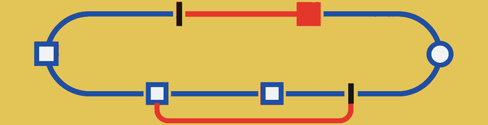 An action loop crosses one gap before acting and another before understanding the result.