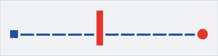 One intense moment and the final moment dominate an otherwise even sequence.