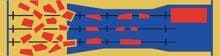 Several imperfect inputs converge on a useful result while preserving alternate routes.