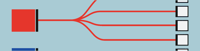 A vague label branches into several meanings while a precise domain label points to one.